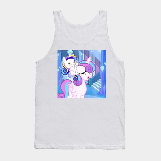 Flurry heart pony Tank Top by __Døra__